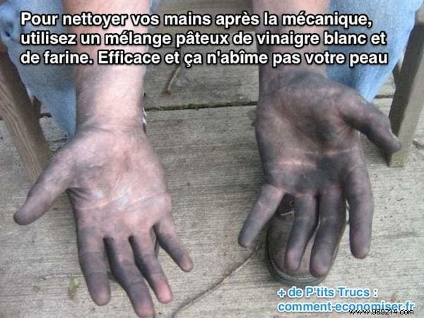 Simple Trick to Remove Grease from Hands After Mechanics Work