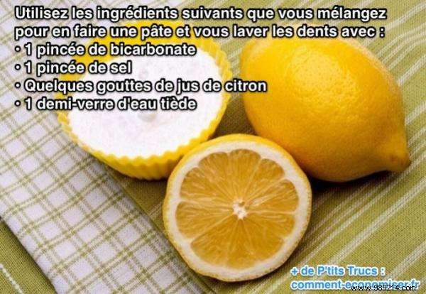 Effective Natural Teeth Whitening: Baking Soda and Lemon Paste Recipe