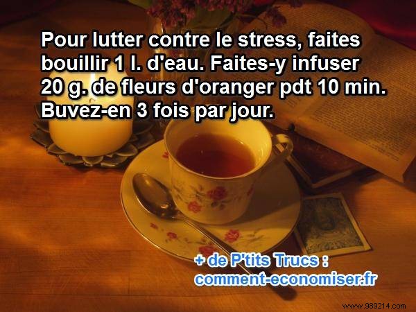 Natural Stress Relief: Orange Blossom Infusion for Anxiety and Nervousness