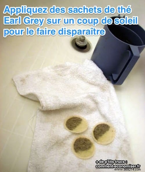 Soothe Sunburn Fast: Earl Grey Tea Bags for Quick Relief