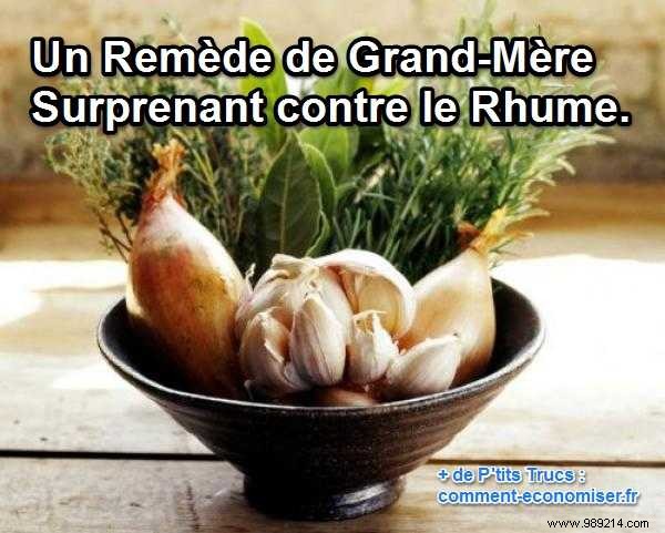 Grandma s Time-Tested Cold Remedy: Garlic and Thyme Infusion That Busted My Cold in 2 Days