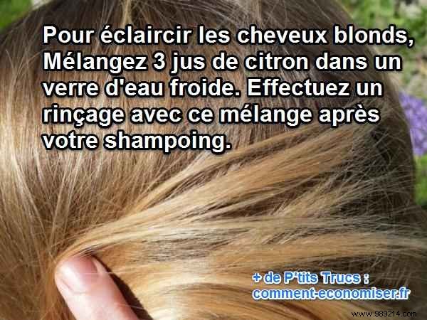How to Naturally Lighten Blonde Hair with Lemon Juice: My Hairdresser s Secret