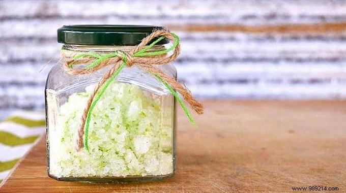 DIY Olive Oil and Coarse Salt Foot Scrub for Baby-Soft Feet
