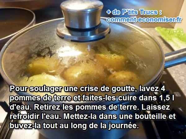 Relieve Gout Attacks Naturally: The Power of Potato Cooking Water