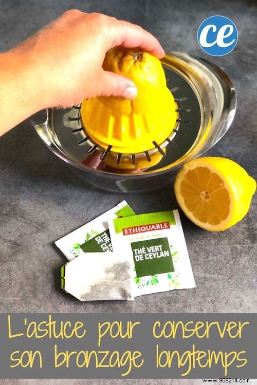 How I Extend My Summer Tan with This Simple Homemade Tea and Lemon Lotion