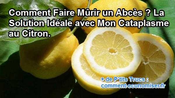 Effective Lemon Poultice: A Natural Remedy for Healing Skin Abscesses