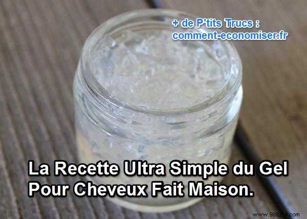 Simple Homemade Hair Gel Recipe: 3 Ingredients for Tame Curls and Frizz