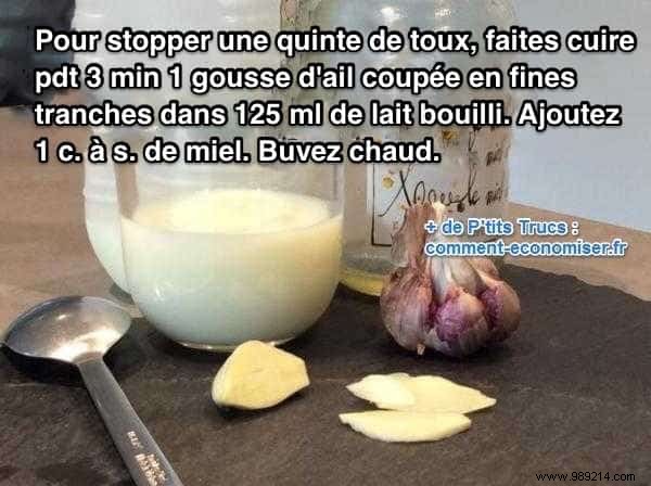 Stop Dry Cough Fits Fast: Traditional Warm Garlic Milk Remedy