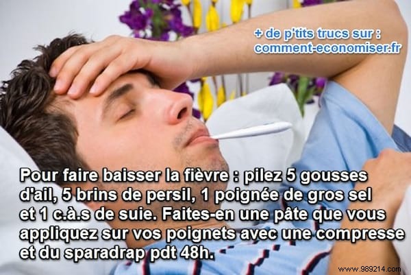 Traditional Garlic and Parsley Remedy to Help Lower Fever Naturally