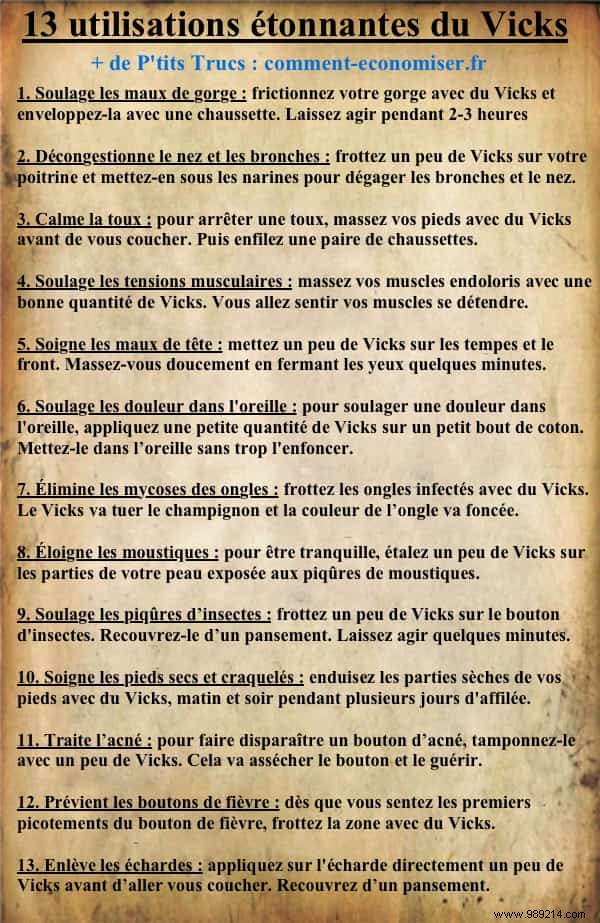 13 Time-Tested Vicks VapoRub Remedies from Generations of Family Wisdom