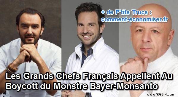 Renowned French Chefs Unite in Boycott Call Against Bayer-Monsanto Merger