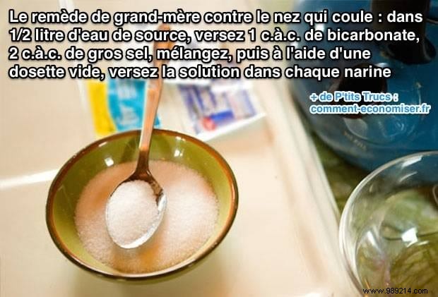 Stop a Runny Nose Naturally: Grandma s Proven Saline Rinse Remedy