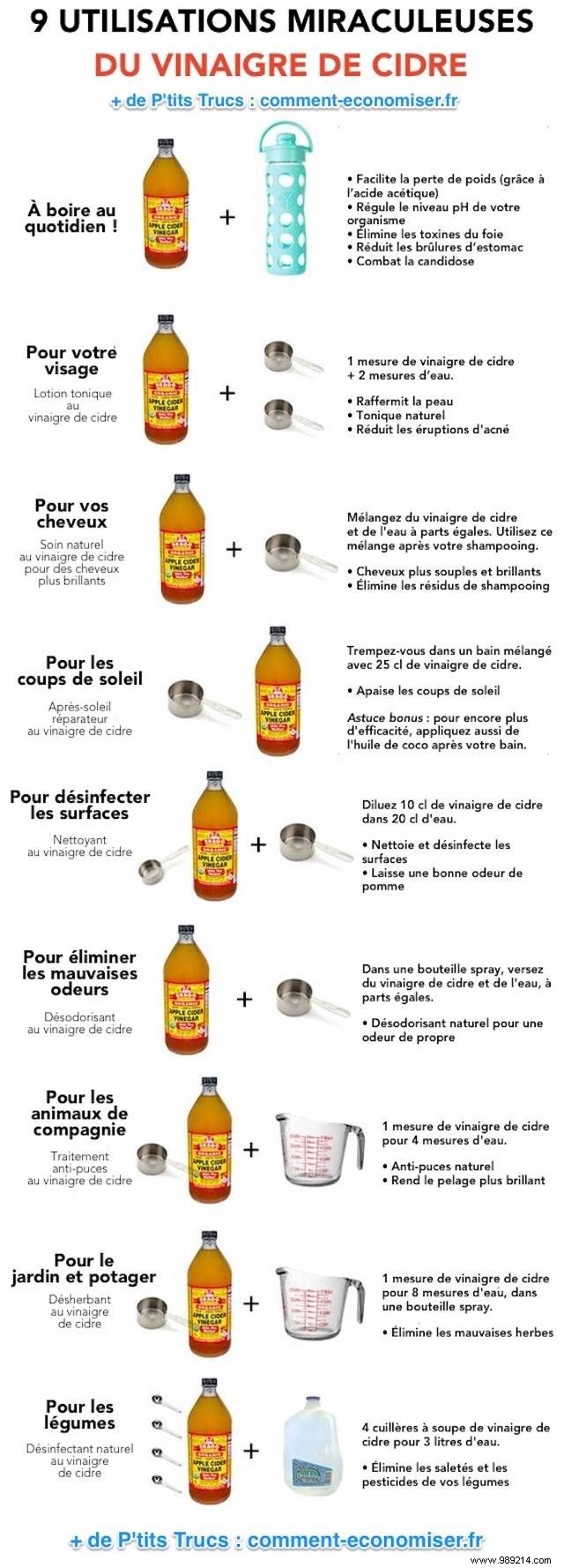 9 Proven Uses of Apple Cider Vinegar for Health, Beauty, and Home Care