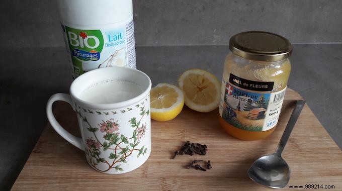Grandma s Proven Toddy Recipe: Natural Sore Throat Relief with Lemon, Honey, Milk & Cloves