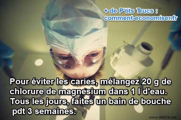 Dentist-Recommended Natural Remedy to Prevent Cavities: Magnesium Chloride Rinse