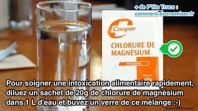 Quick Natural Remedy for Food Poisoning: Magnesium Chloride Solution