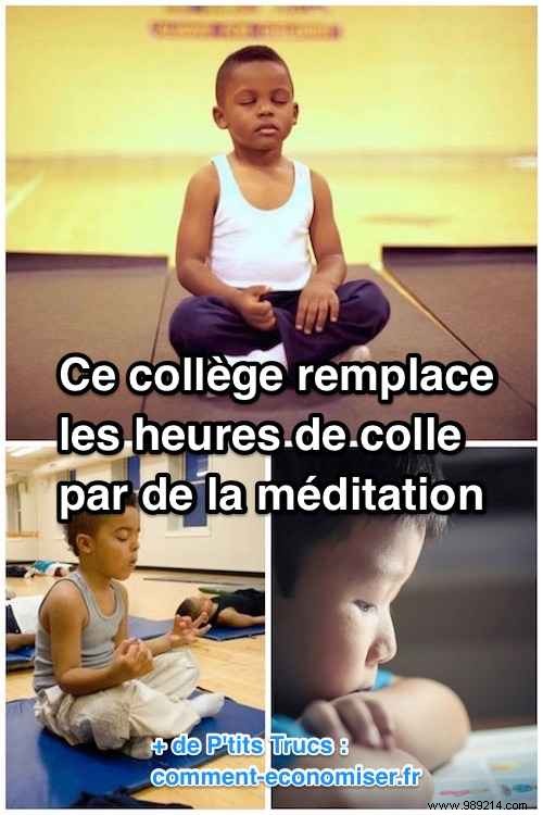 French College Ditches Detention for Meditation Sessions