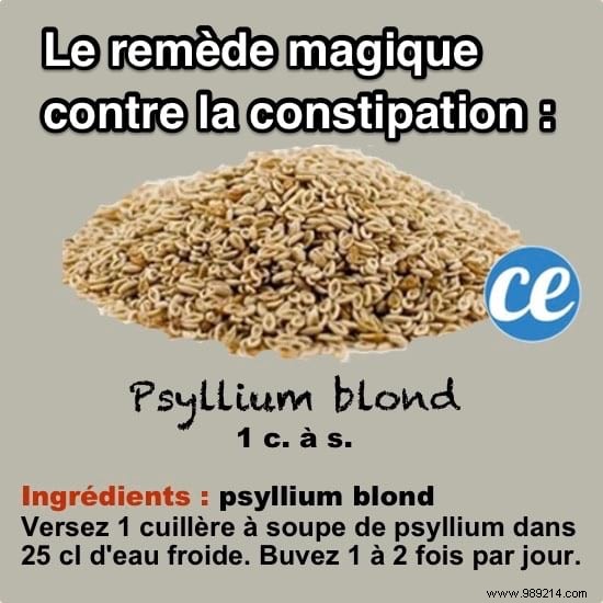 Effective Natural Psyllium Remedy for Fast Constipation Relief