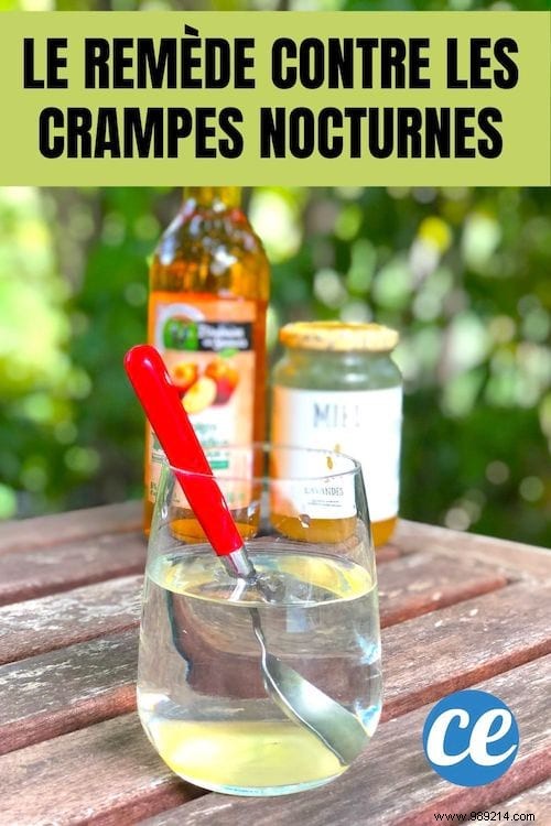 Effective Natural Remedy for Nighttime Cramps: Honey and Apple Cider Vinegar