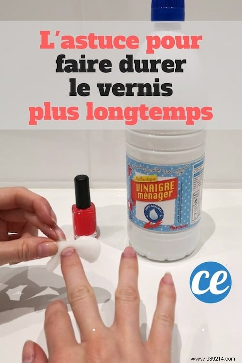 Expert Hack: Make Nail Polish Last Weeks Longer with White Vinegar