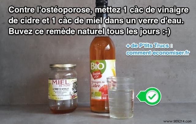 Supporting Bone Health: A Traditional Apple Cider Vinegar Remedy for Osteoporosis Prevention