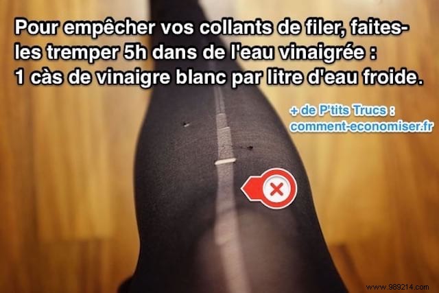 How to Prevent Ladders in Tights: The White Vinegar Trick That Actually Works