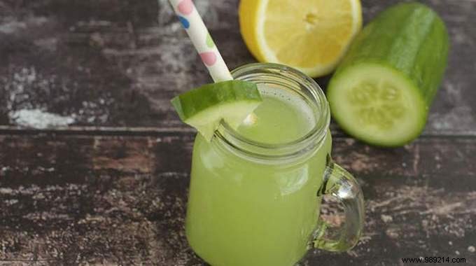Dietitian-Approved Cucumber-Lime Detox Drink for a Flat Belly