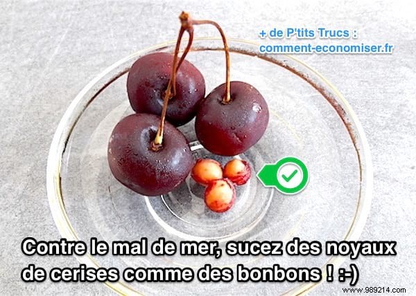 Beat Seasickness Naturally: Suck on Cherry Pits Like Candy