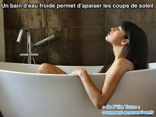 Simple Cold Water Remedy: Instantly Soothe Sunburn Pain at Home