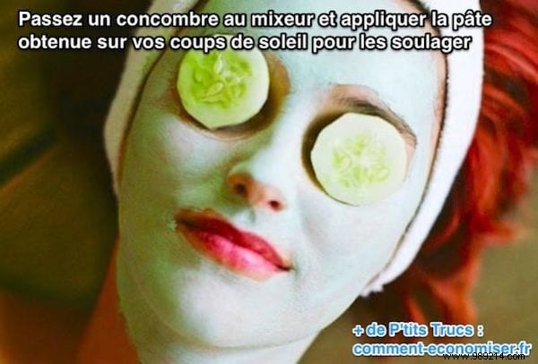 Soothe Sunburn Naturally: Simple DIY Cucumber Mask for Fast Relief