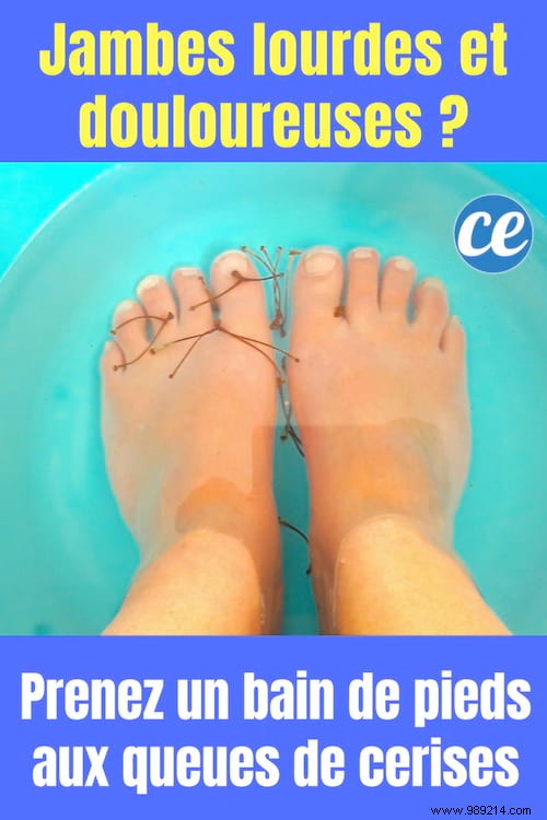 Relieve Heavy, Painful Legs: Proven Cherry Stem Foot Bath Remedy