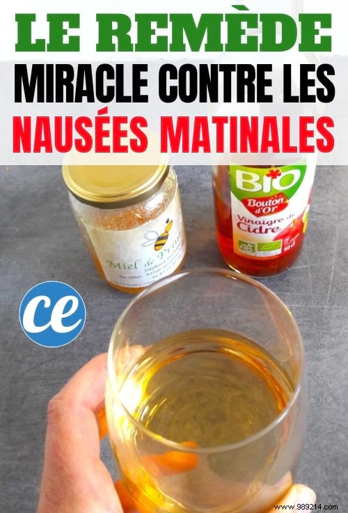 Natural Apple Cider Vinegar and Honey Remedy for Morning Sickness Relief