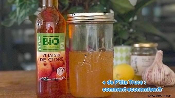 Proven Homemade Cold Syrup: Apple Cider Vinegar, Honey, Garlic, and Lemon