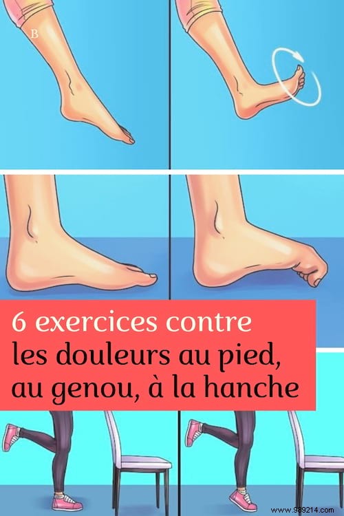 6 Effective Home Exercises to Relieve Foot, Knee, and Hip Pain
