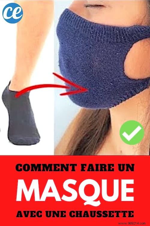 Easy No-Sew Face Mask from One Sock: Quick DIY Tutorial (No Machine Needed)