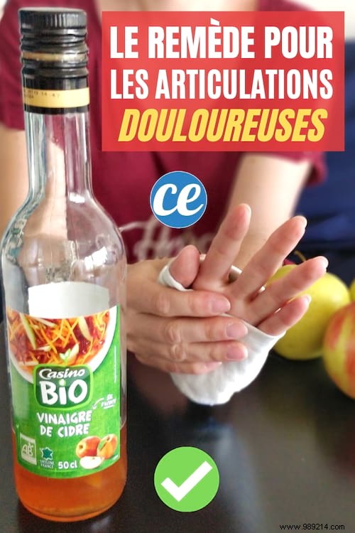 Natural Joint Pain Relief: The Simple Apple Cider Vinegar Compress Remedy