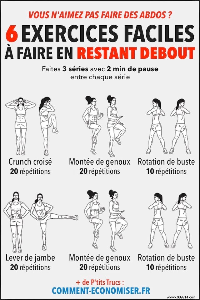 6 Effective Standing Abs Exercises: Sculpt Your Core in 10 Minutes a Day