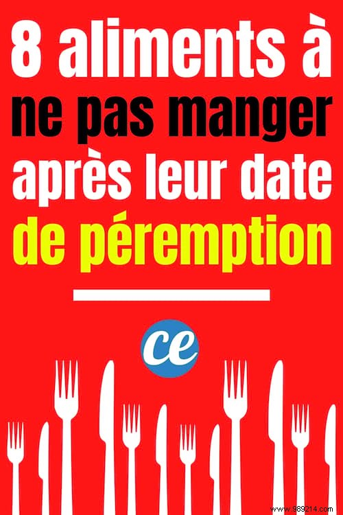 8 Foods You Should Never Eat Past Their Best Before Date