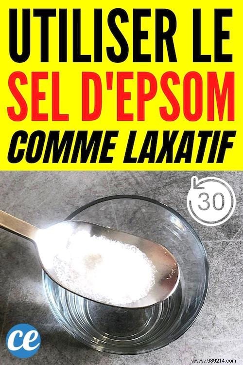 How to Use Epsom Salt as a Natural Laxative: Fast Relief in 30 Minutes
