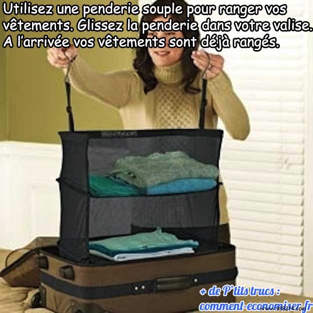 Genius Packing Hack: Keep Clothes Neatly Folded in Your Suitcase Effortlessly