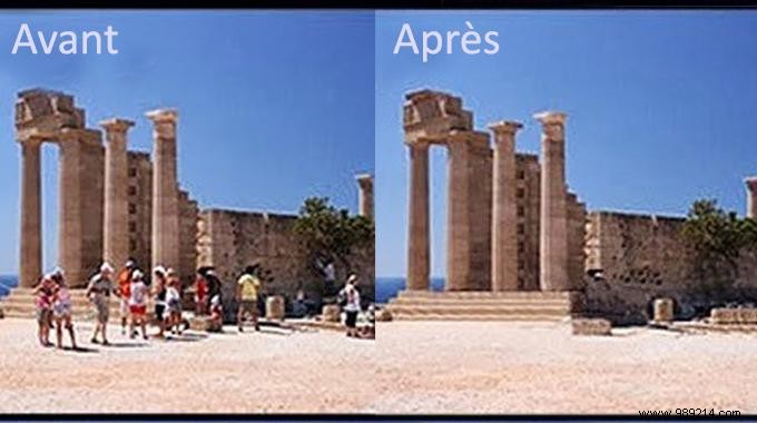 Expert Photoshop Technique: Erase Tourists from Vacation Photos Effortlessly