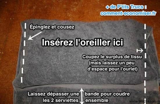 DIY Beach Towel Bag with Built-in Pillow: Easy Step-by-Step Sewing Tutorial