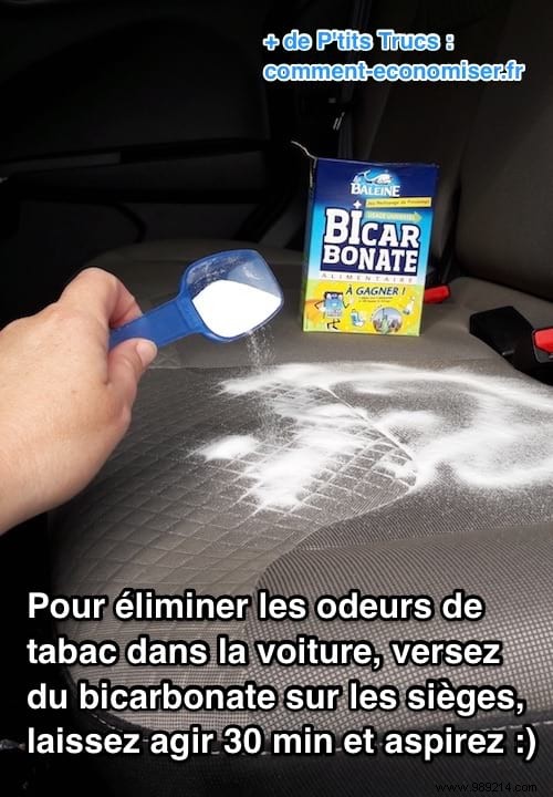 Remove Stubborn Tobacco Odors from Your Car Naturally with Baking Soda