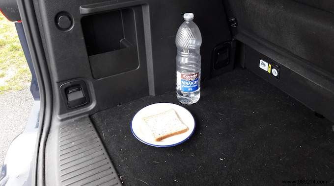 Mechanic s Proven Trick: Eliminate Car Trunk Odors Overnight with Vinegar and Bread
