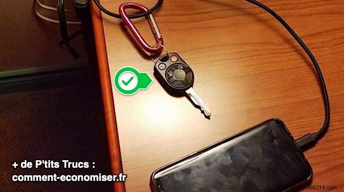 Genius Hotel Hack: Link Car Keys to Phone Charger to Never Forget It