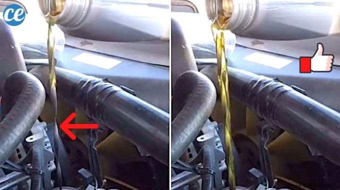 Pro Mechanic Hack: Pour Engine Oil Without a Funnel Using the Dipstick