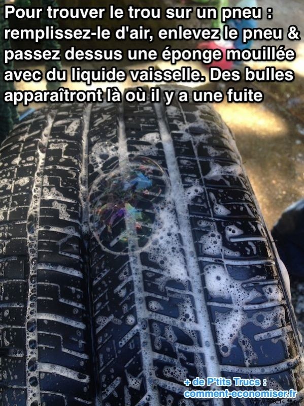 How to Quickly Locate a Tire Puncture: Proven Soap and Sponge Method