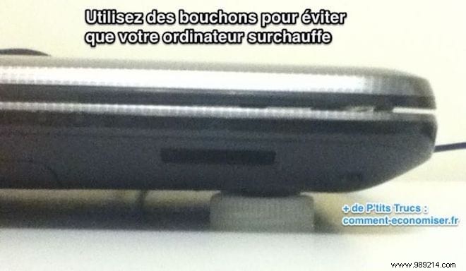 Easy Laptop Cooling Hack: Prevent Overheating with Bottle Caps