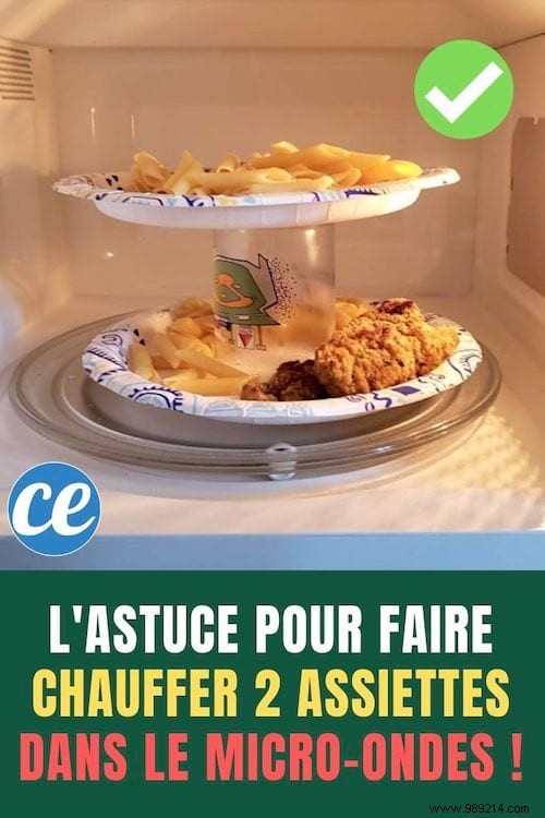 How to Heat Two Plates at the Same Time in the Microwave: Simple Glass Trick