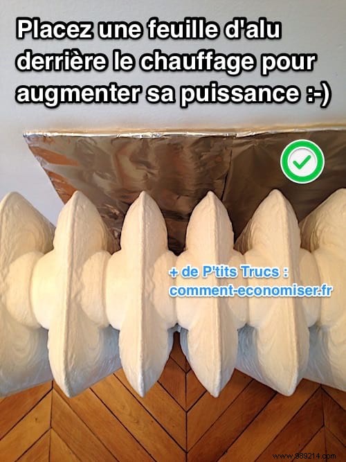 Boost Your Radiator Efficiency with Aluminum Foil: Reflect 90% More Heat into the Room